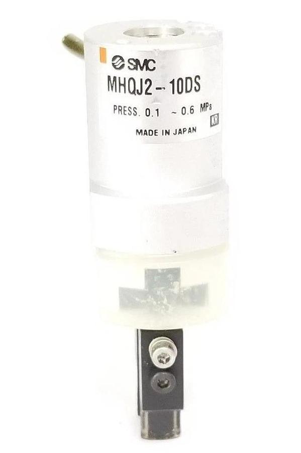 Used SMC MHQJ2-10DS GRIPPER MHQJ210DS, 0.1-0.6 MPa