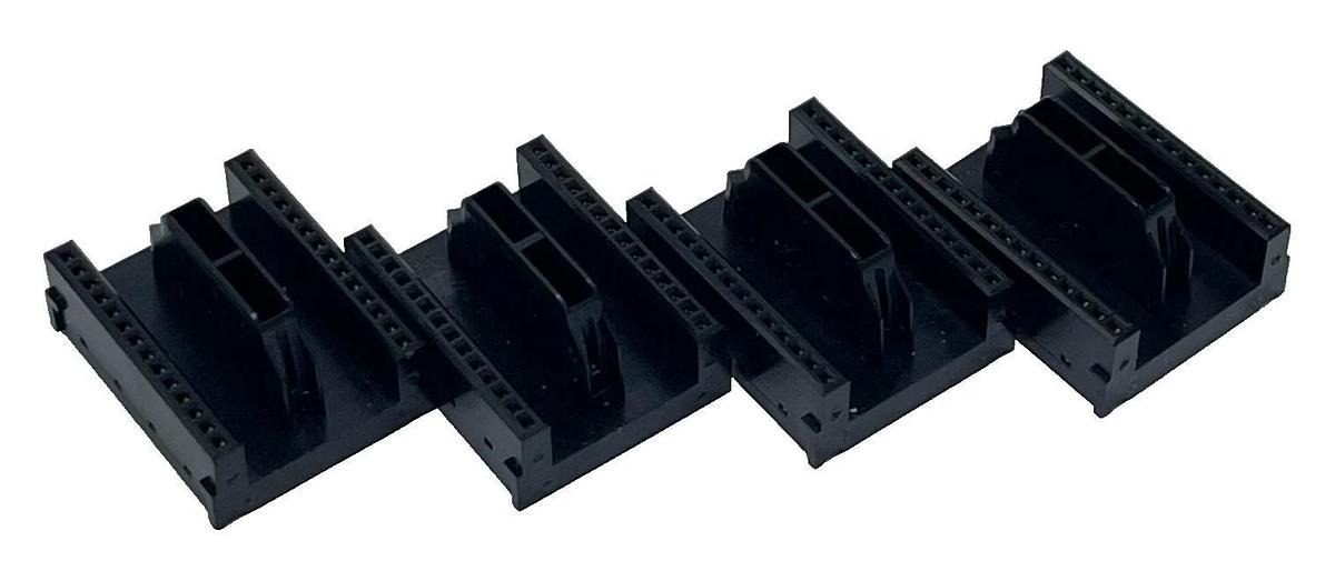 Used LOT OF 4 Siemens 720-2001-01 Bus Connector Module PC-GF20 for Simatic S7-130 PLC