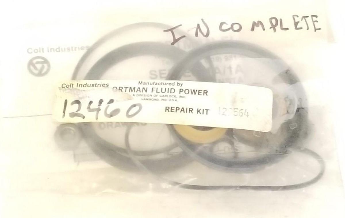 NEW ORTMAN FLUID POWER 129564 REPAIR KIT *INCOMPLETE*