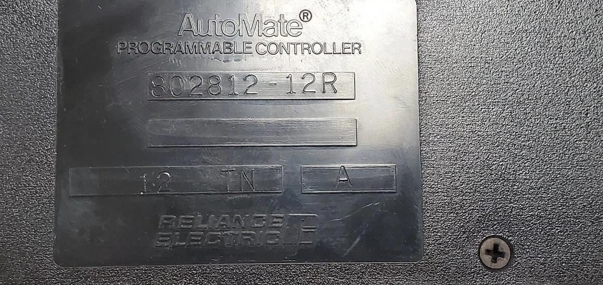 Used RELIANCE 802812-12R AUTOMATE PROGRAMMABLE CONTROLLER OUTPUT MODULE 45C60