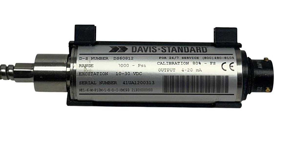 Used GEFRAN KE1-6-M-P10M-1-5-D-I-XMC93 2130X000X00 / DS60812 TRANSDUCER 10-30VDC USNP