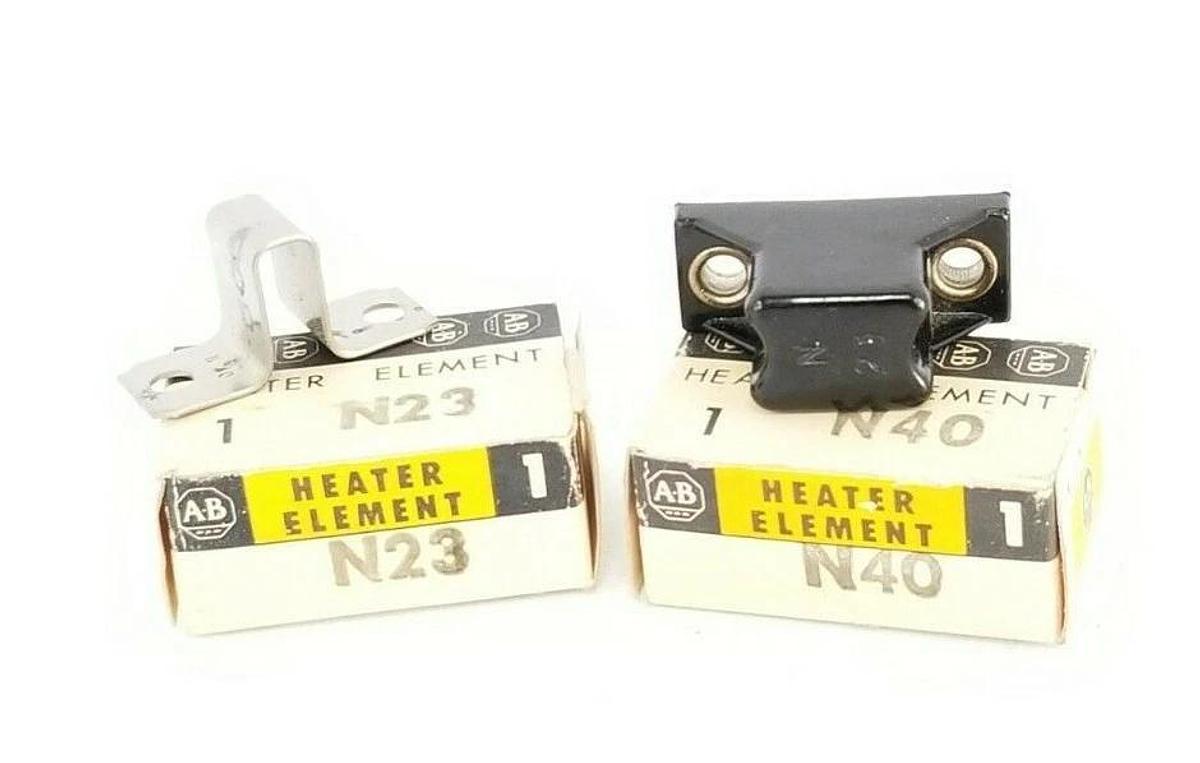 Used NIB ALLEN BRADLEY N23 & N40 HEATER ELEMENTS