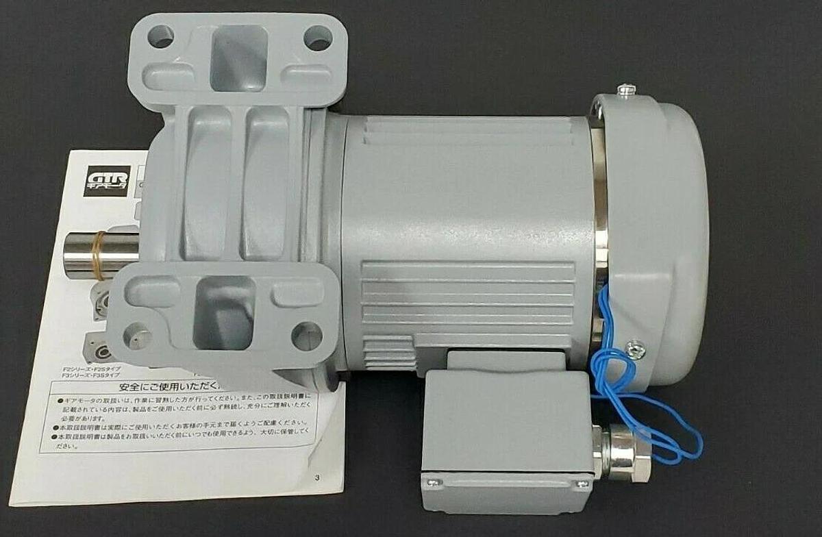 NIB NISSEI GTR G3LB-22-100-T010AX 3-PHASE INDUCTION MOTOR MFG. NO. 81226960001