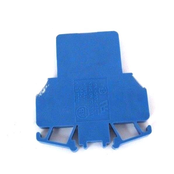 Used LOT OF 27 NEW ALLEN BRADLEY 1492-H2B TERMINAL BLOCKS SER B, BLUE, 1492H2B