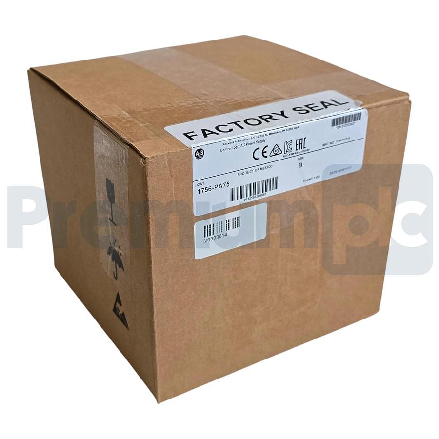 Allen Bradley 1756-PA75 /B ControlLogix AC Chassis Power Supply 85-265V 75W NSMP