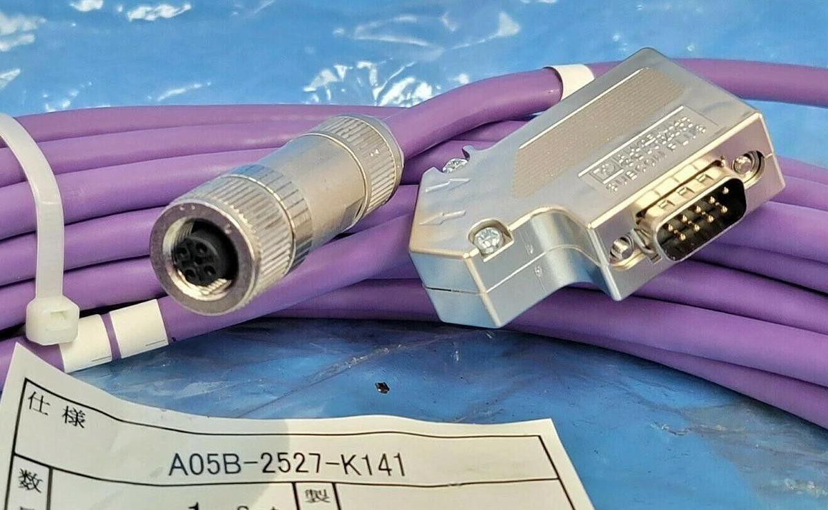 Used NEW FANUC A05B-2527-K141 CABLE CORDSET PROFIBUS CABLE SIGNAL 14 M