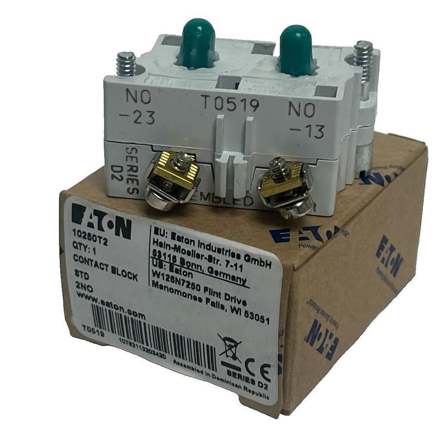 Eaton 10250T2 Contact Block 30.5mm Heavy Duty 2NO , NSMP