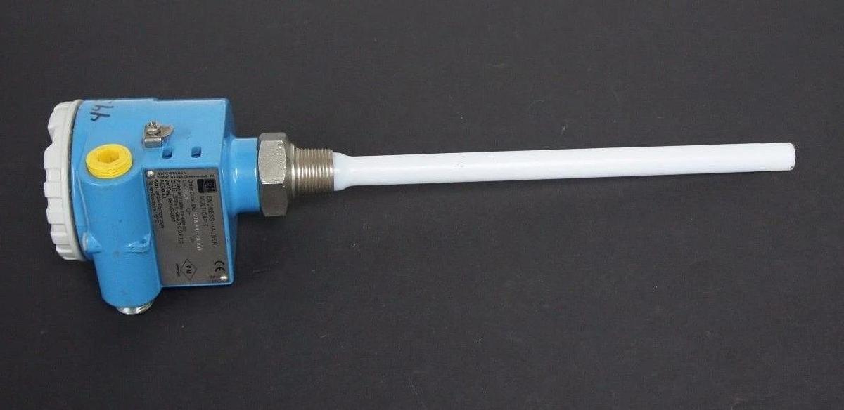 Used ENDRESS + HAUSER DC12TA-K11FC1BK71 MULTICAP T CAPACITY LEVEL PROBE 10"