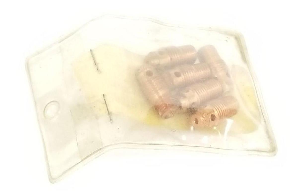 Used PACK OF 6 NEW SOUTH-WELD 13N27 COLLET BODIES, 1/16", C/BODY