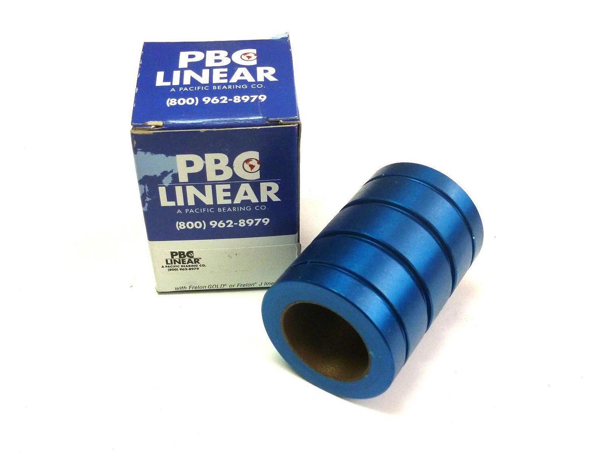 Used PBC LINEAR FM30 STANDARD LINEAR BEARING BORE 30mm NIB