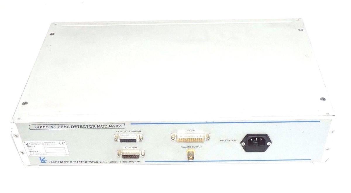 Used LABORATORIO ELETTROFISICO MV/01 CURRENT PEAK DETECTOR