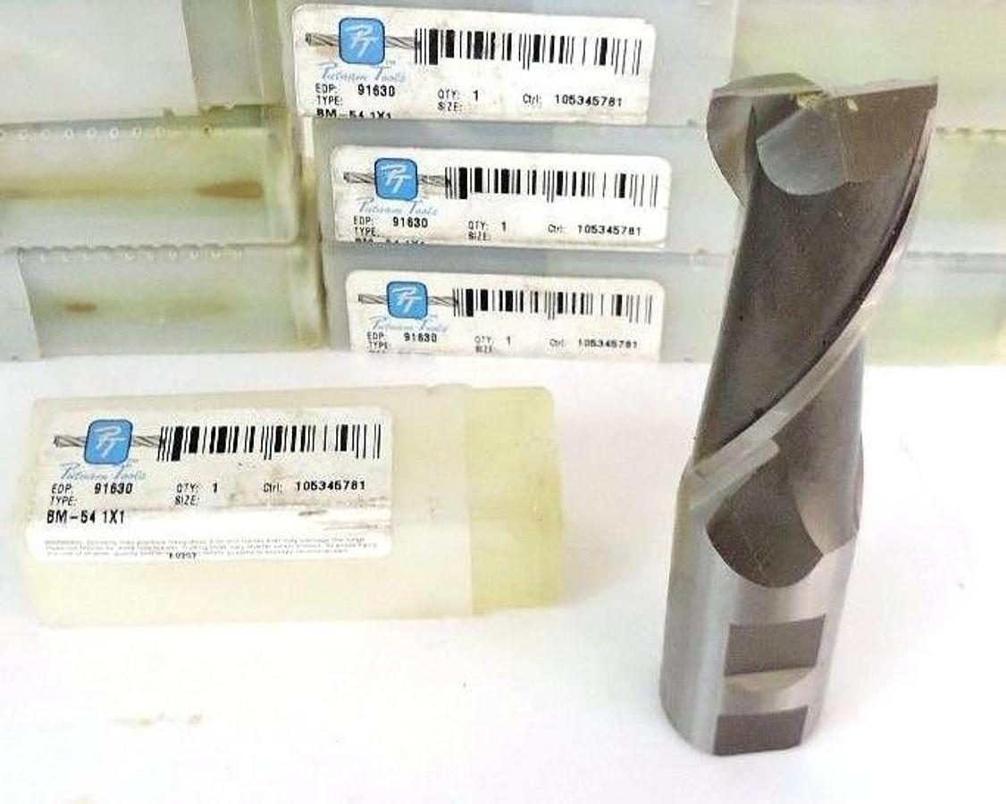 Used NEW PUTNAM TOOLS 91630 HSS CENTER CUT ENDMILL BM-54 1X1