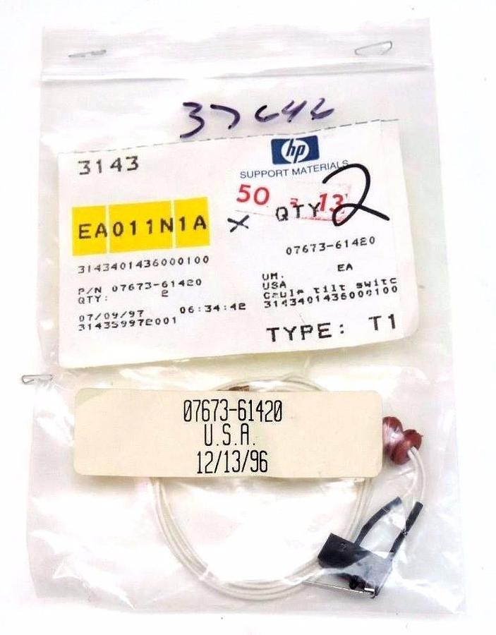 Used NEW AGILENT TECHNOLOGIES 07673-61420 INJECTOR MOUNTED SWITCH CABLE 0767361420