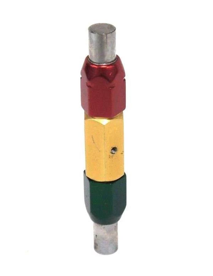 Used DELTRONIC PLUG GAGE GO 15.68MM NO GO 15.78MM 705525.0.00 A