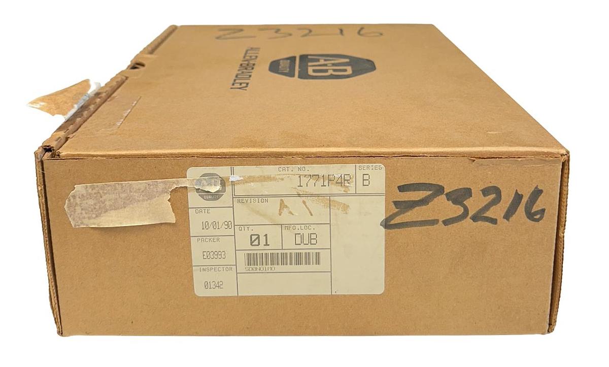 Used NEW ALLEN BRADLEY 1771-P4R /B PLC-5 REDUNDANT POWER SUPPLY 120VAC 1771P4R NSMP