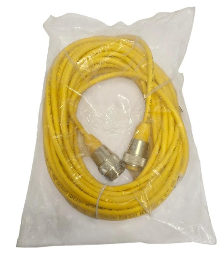 Used NEW TURCK RSM RKM 30-10M POWER CABLE ID NUMBER: U2257-1 LENGTH 10M