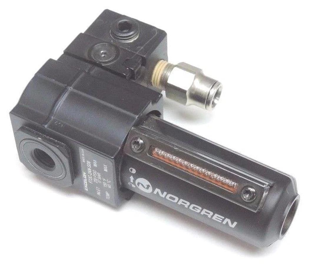 Used NORGREN EXCELON F72C-2AN-SD0 OIL FILTER 250PSIG, 150 DEG F, F72C2ANSD0