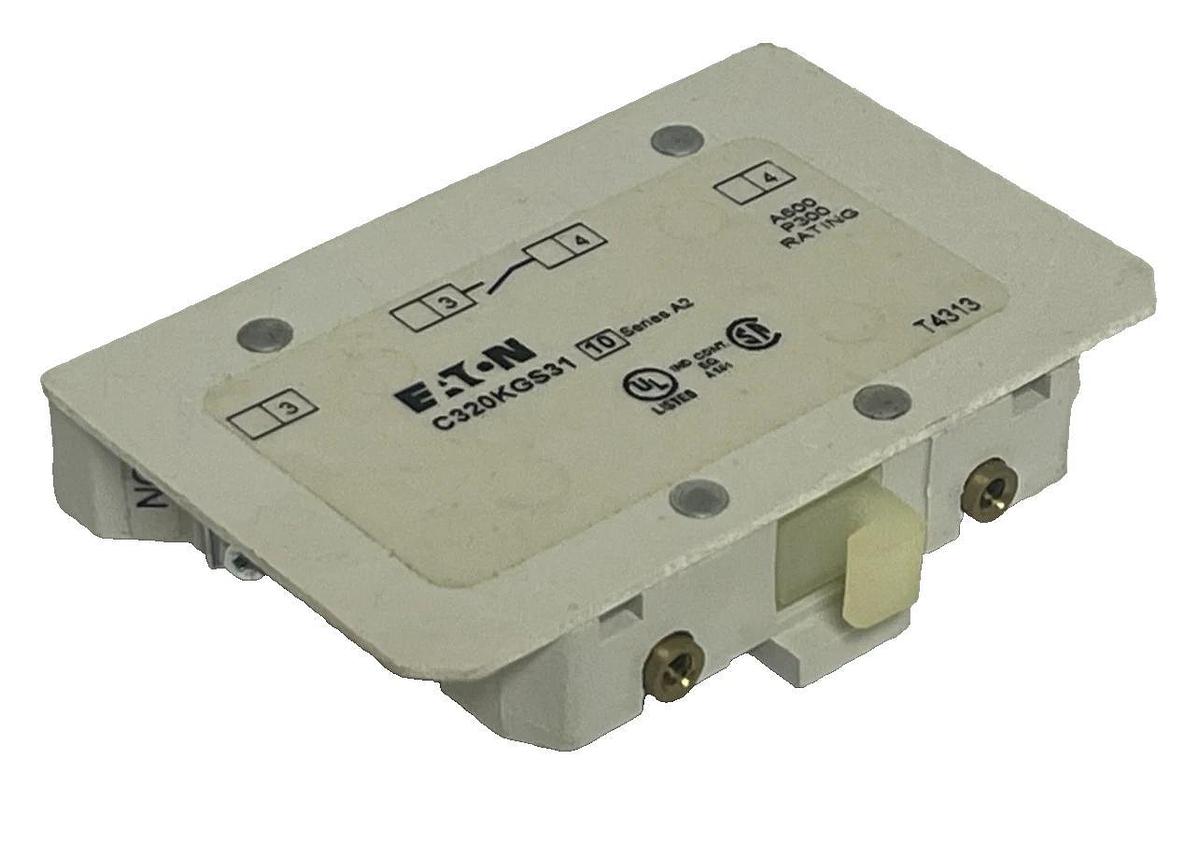 EATON C320KGS31 Series A2 Base Auxiliary Contact 1 NO Freedom IEC Contactor NSMP