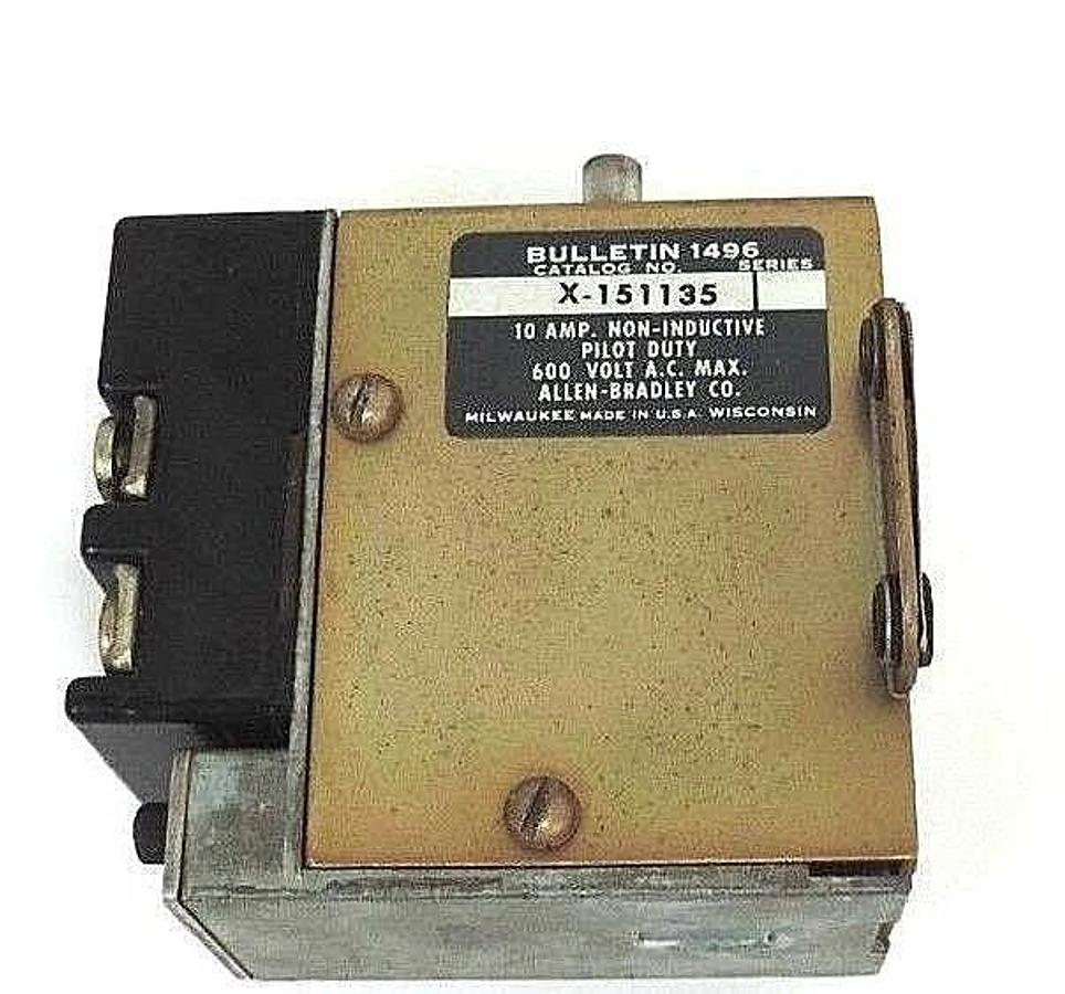 Used ALLEN BRADLEY X-151135 TIMING RELAY MECHANISM X151135