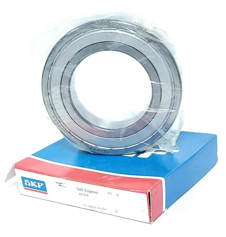 Used NIB SKF 6215-Z BEARING DEEP GROOVE SINGLE ROW 130X75X25MM