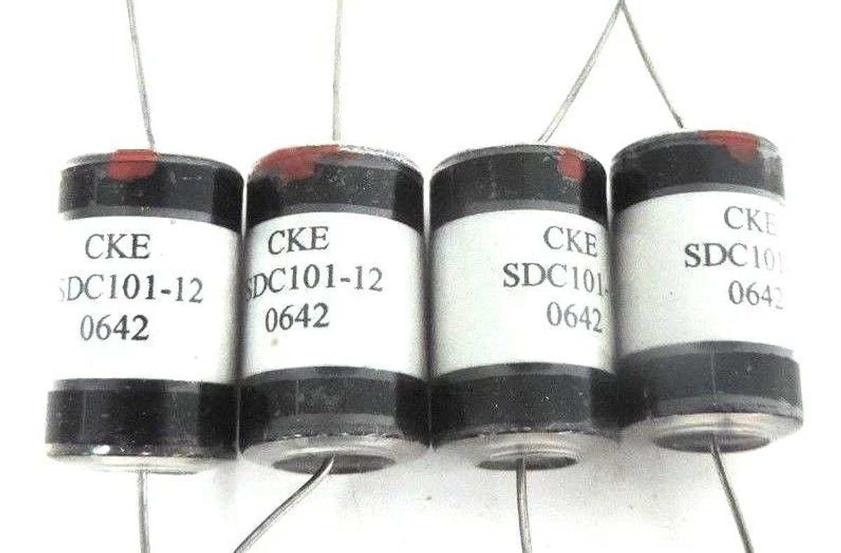 LOT OF 4 NEW CKE SDC101-12 CAPACITORS SDC10112