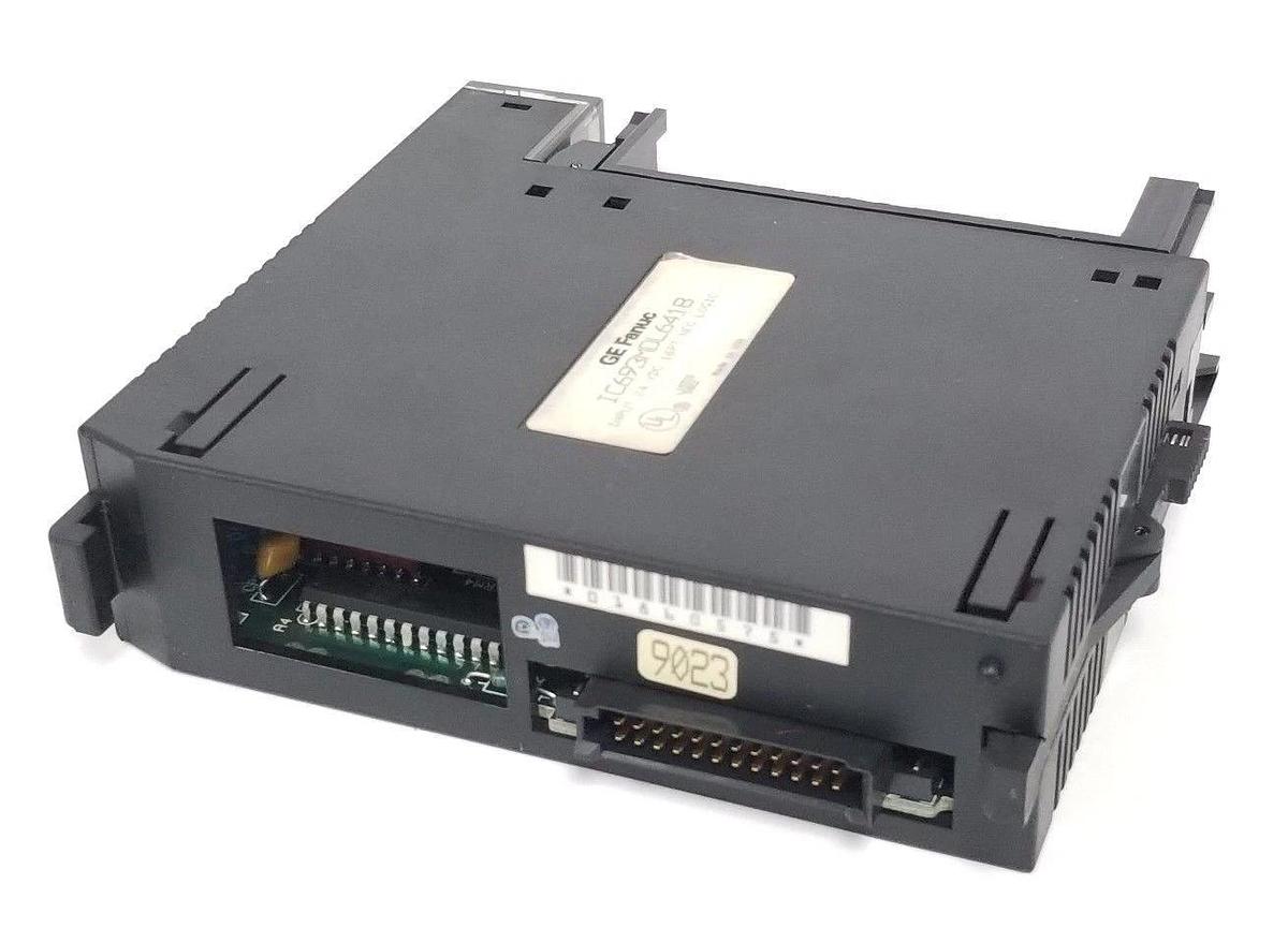 Used GE FANUC IC693MDL641B INPUT MODULE 24 VDC 16PT NEG LOGIC (MISSING DOOR)