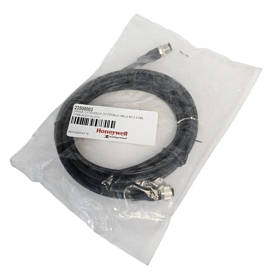Used NEW SICK KD4-SIM123SM12-T18 CABLE EXTENSION 3M FEMALE-MALE M12 4PIN