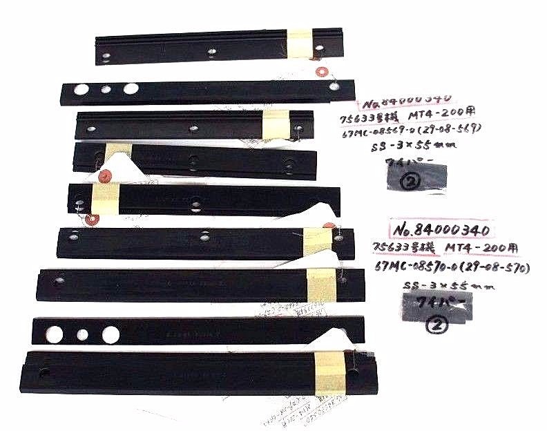 Used LOT OF NEW NITTA SS NO 3 SLIDE SEAL WAY WIPER 84000340 MT4-200 - MULTIPLE SIZES