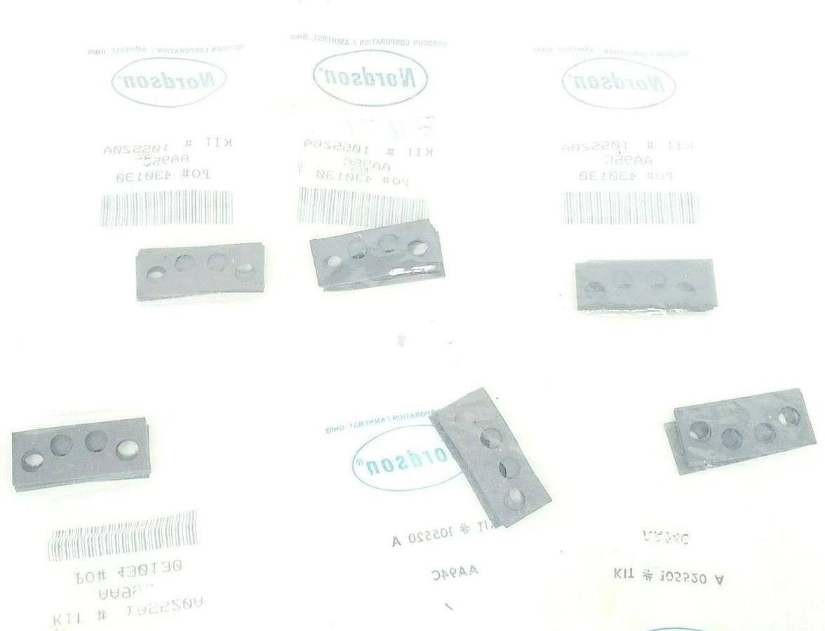 Used LOT OF 6 NEW NORDSON 105520 A GASKET KITS AA94C
