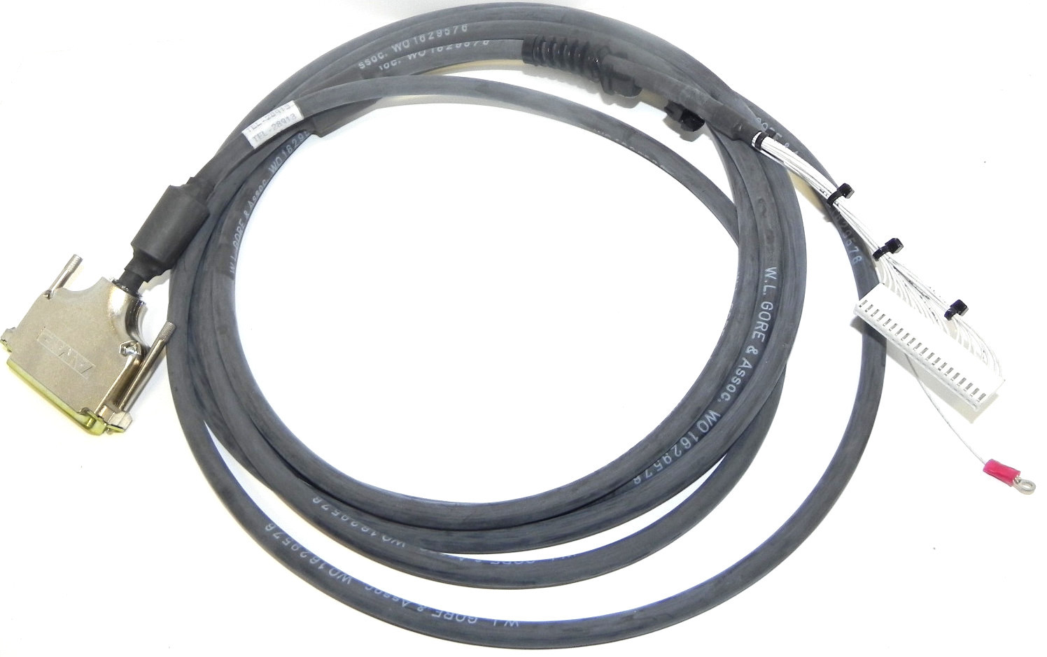 Used NEW FISCHER BACKUS 28913 CABLE, 21 PIN MALE, 7' LENGTH