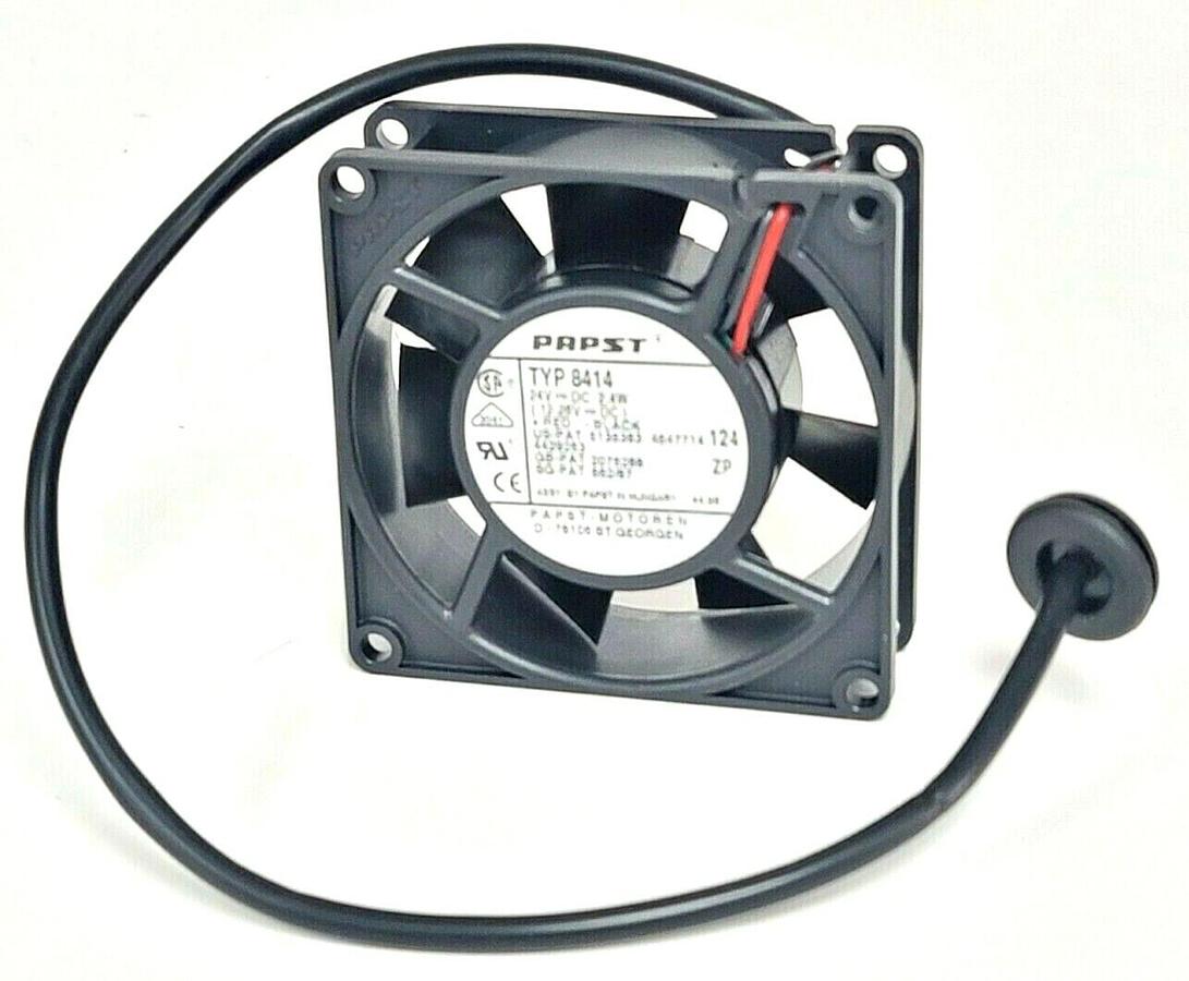 Used NEW PAPST TYPE 8414 AXIAL FAN 24V DC 2.4W