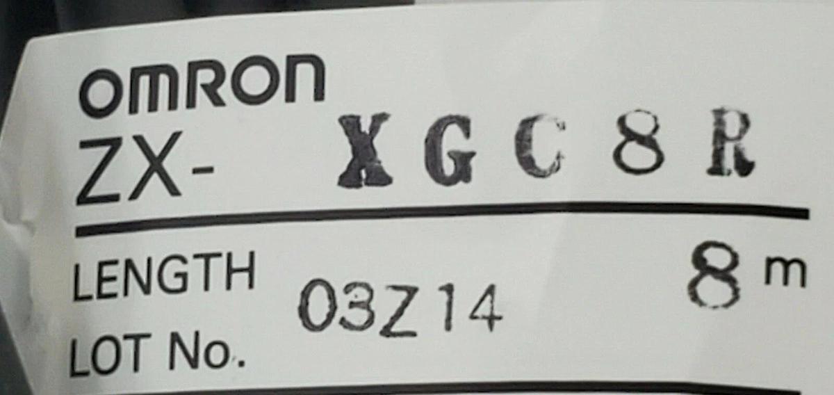 NEW OMRON ZX-XGC8R ROBOTIC EXTENSION CABLE 8M, ZXXGC8R