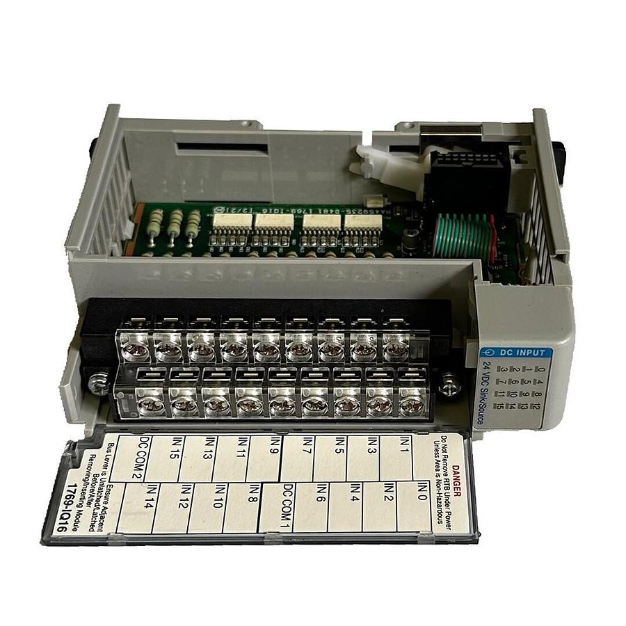 Used ALLEN BRADLEY 1769-IQ16 /A CompactLogix 16-PT DIGITAL INPUT MODULE 1769IQ16