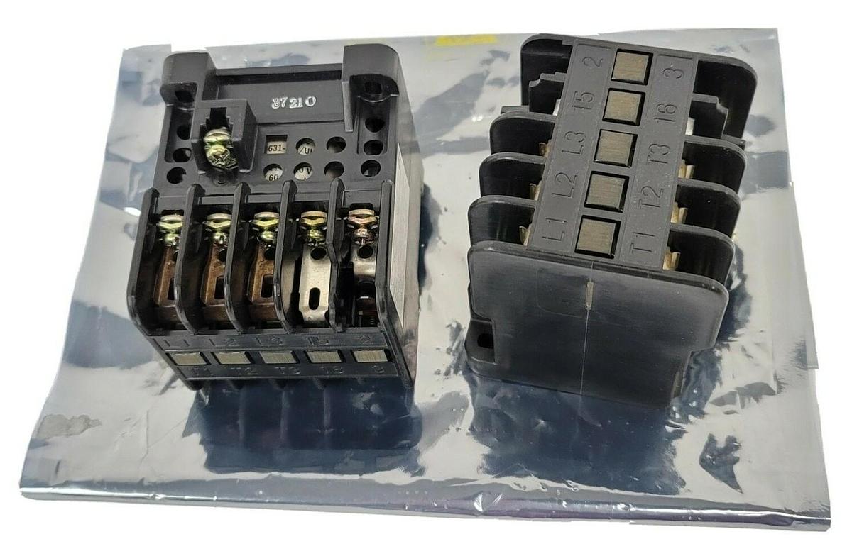 Used LOT OF 2 NEW FUJI ELECTRIC SRCA3631-5-1/UD CONTACTORS CAT. NO. 2RCOF02