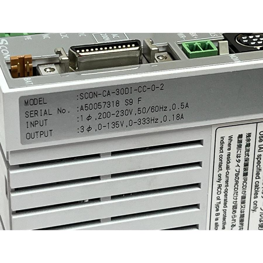 IAI RCS2-SA6D-I-30-6-300 Linear Actuator & SCON-CA-30DI-CC-0-2 Controller Kit