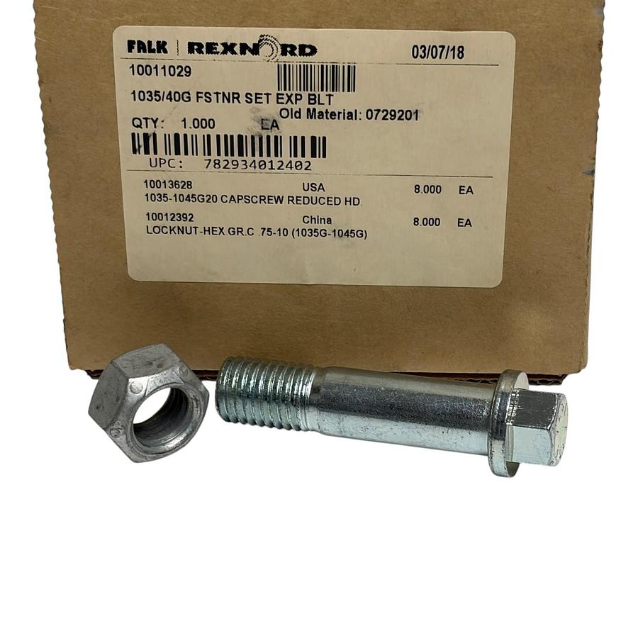 Used Falk Rexnord 10011029 1035/40G Fastener Set Grid Coupling Exposure Bolts Kit