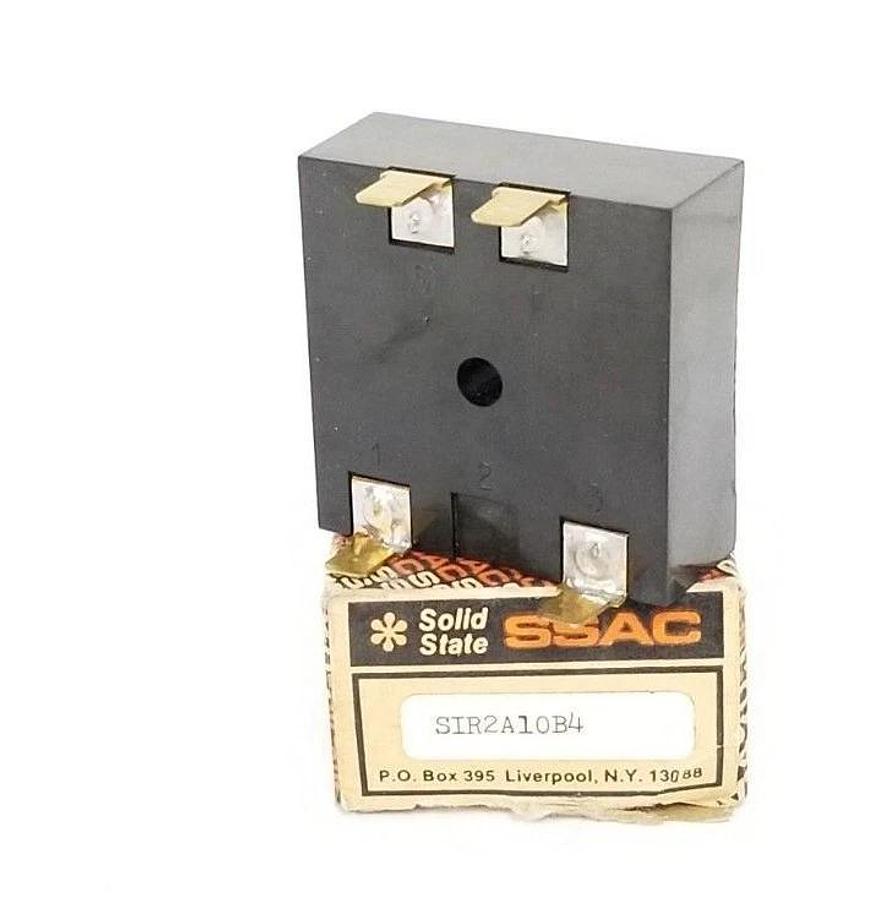 Used NIB SSAC SIR2A10B4 SOLID STATE RELAY-ISOLATED