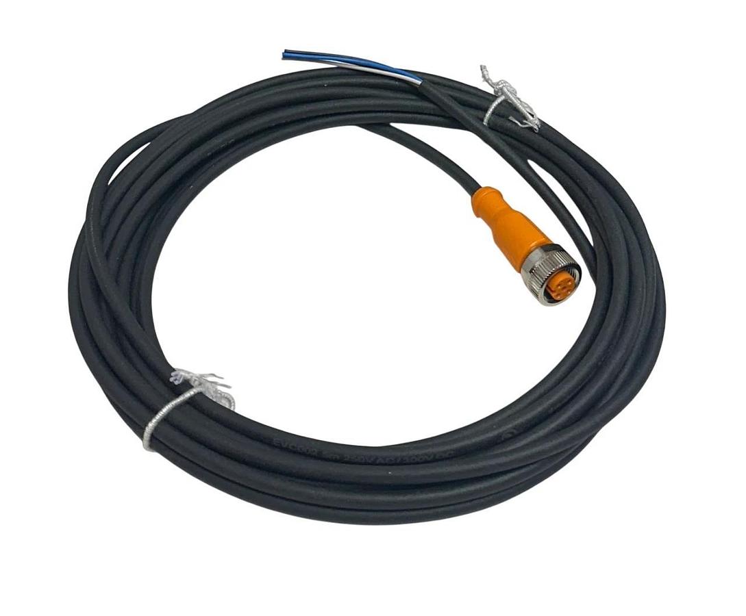 5 IFM ADOGH040MSS0005H04 / EVC002 FEMALE CORDSETS 5M 250VAC/300VDC NSMP