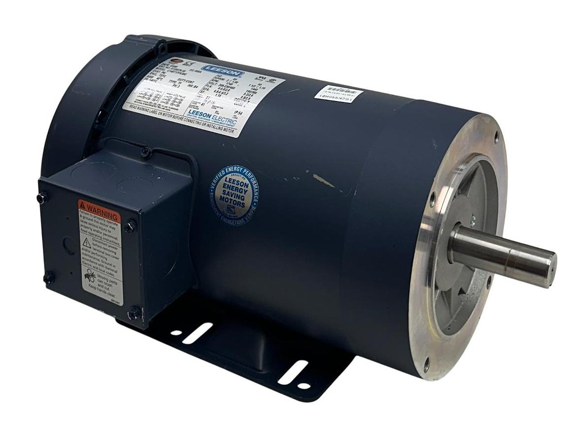 LEESON G120276.00 / C145T17FK39E INDUSTRIAL ELECTRIC MOTOR 2HP/1.5kW 3PH NSNP
