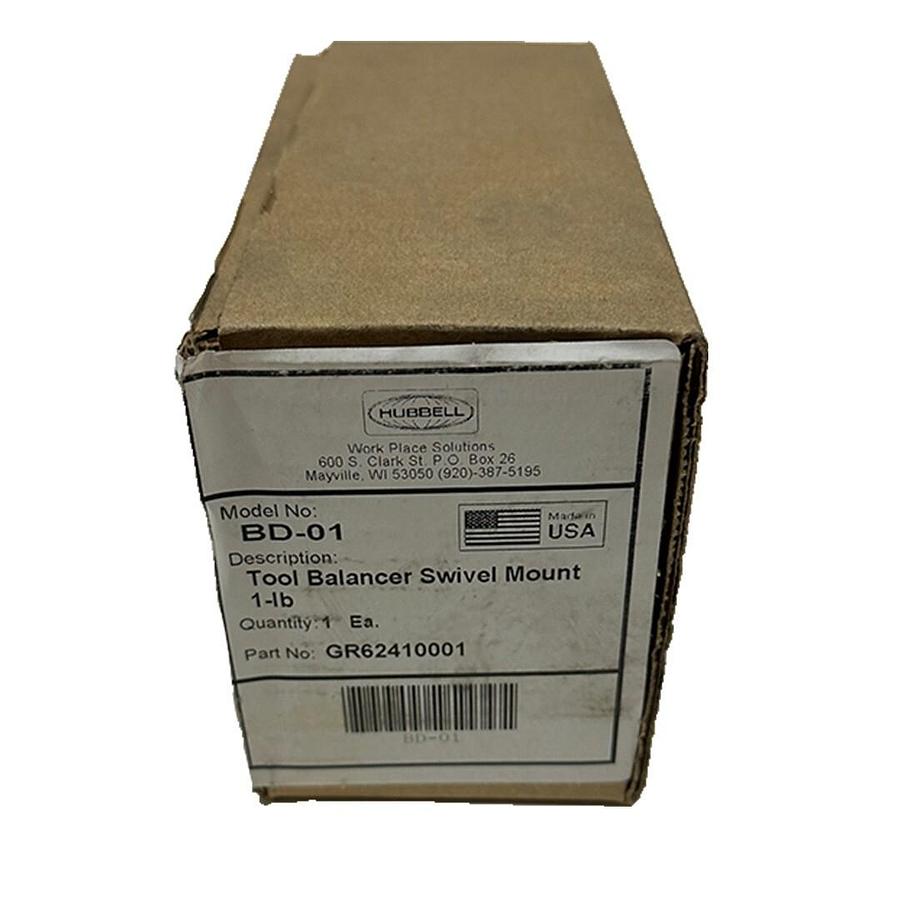 NEW SEALED HUBBELL BD-01 / BD01 TOOL BALANCER SWIVEL MOUNT 1-LB GR62410001