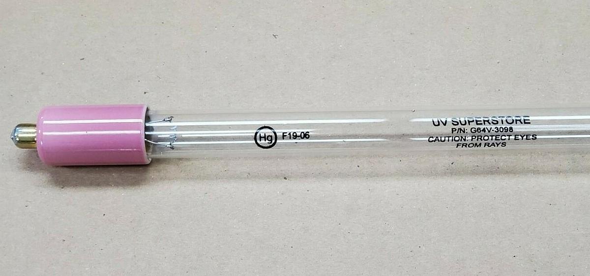 NEW UV SUPERSTORE G64V-3098 PUREFLOW ULTRAVIOLET REPLACEMENT BULB 75W 170V 254NM