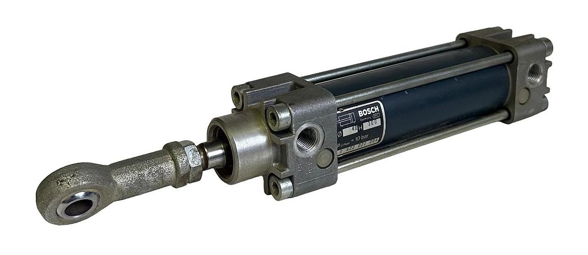 Used NEW BOSCH 0 822 021 004 / 0822021004 PNEUMATIC CYLINDER 0:40 H:100 10BAR