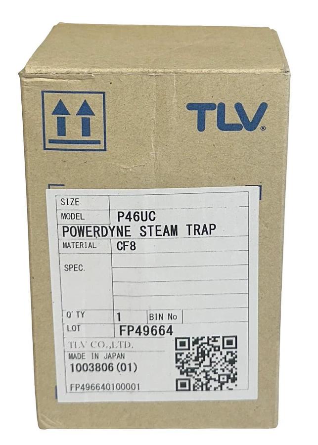 NEW TLV P46UC / 1003806 POWERDYNE THERMODYNAMIC STEAM TRAP CF8 NSMP