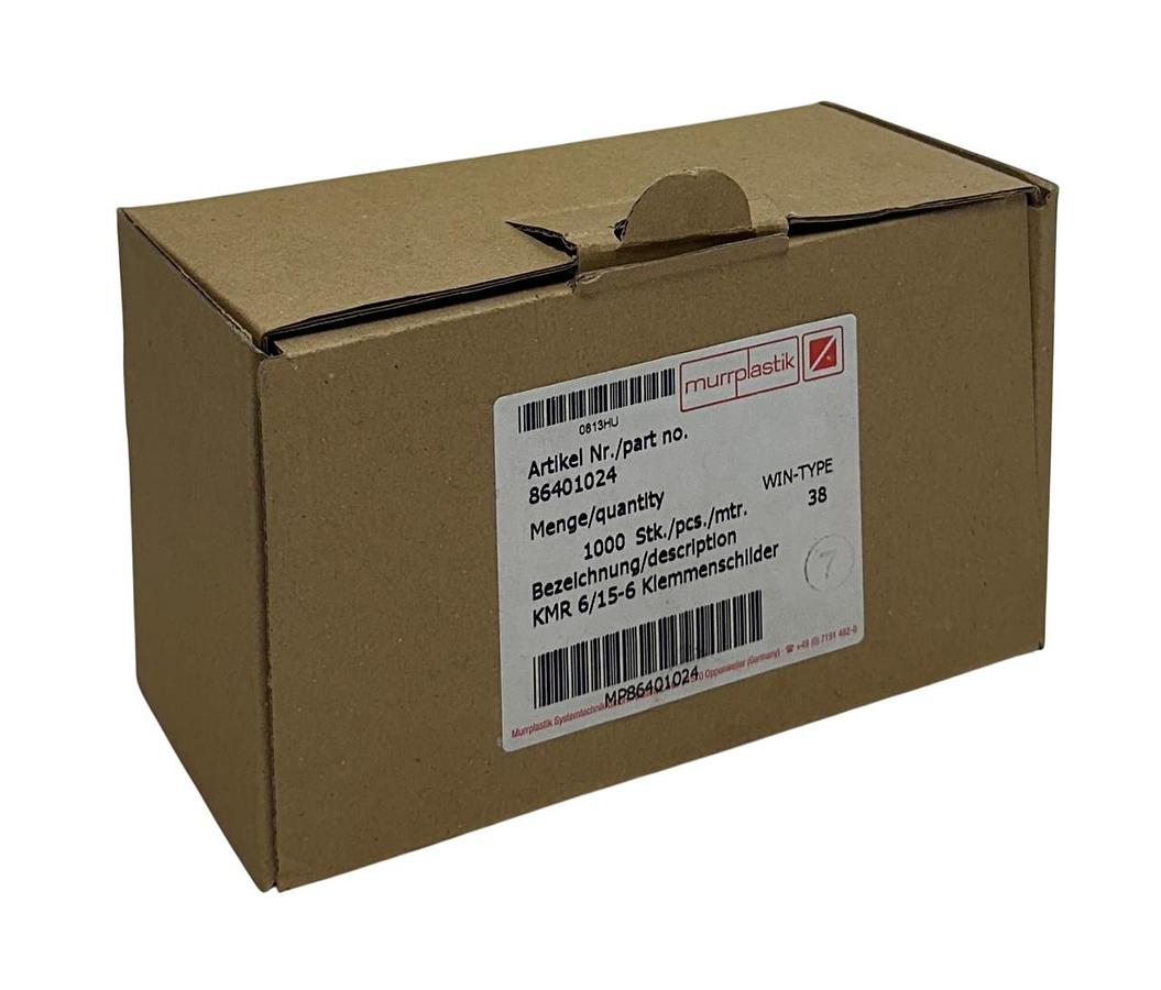 Used 792 MURRPLASTIK 86401024 / MP86401024 / KMR 6/15-6 TERMINAL LABELS OEM NSMP