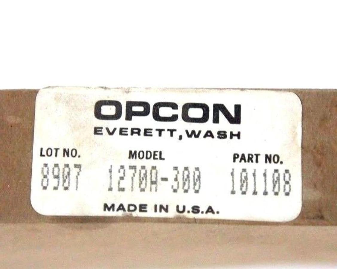 Used NIB OPCON 1270A-300 PHOTOELECTRIC DETECTOR P/N: 101108