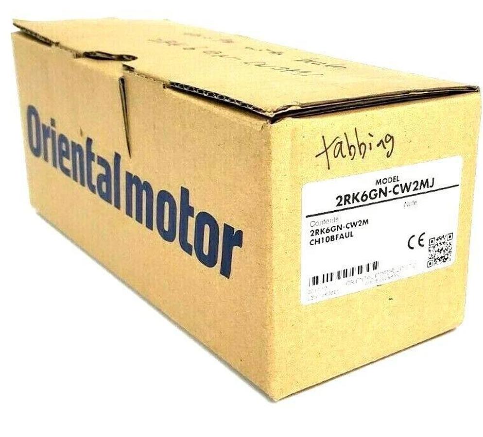 Used NIB ORIENTAL MOTOR 2RK6GN-CW2MJ ELECTROMAGNETIC BRAKE MOTOR CH10BFAUL