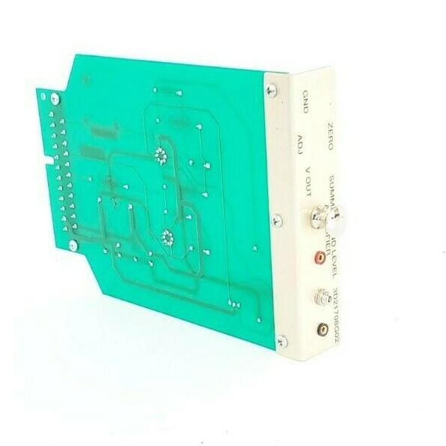 Used NEW WESTINGHOUSE 3D21708G02 REV. 7 SUMMING & LEVEL AMP
