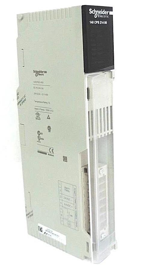 Used NIB SCHNEIDER MODICON 140CPS21400 DC PS 24V, 8A, PV: 03