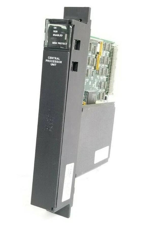 Used GE FANUC IC697CPU771R CPU MODULE W/ IC697MEM713B 64KB CMOS MEM. CARD IC697CPU771