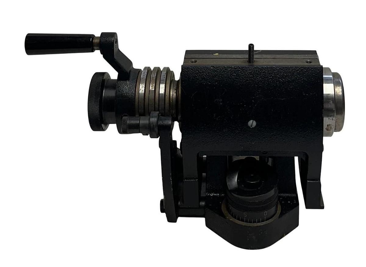Used THE WELDON TOOL COMPANY MODEL 200 END MILL SHARPENING FIXTURE AIRFLOW USNP